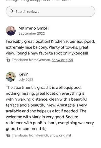 Apartman Mykonian White 2bedrooms *